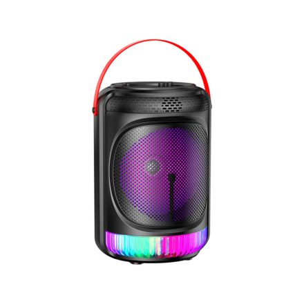 Bluetooth hangszóró vezetékes mikrofonnal Kakusiga KSC-701 fekete