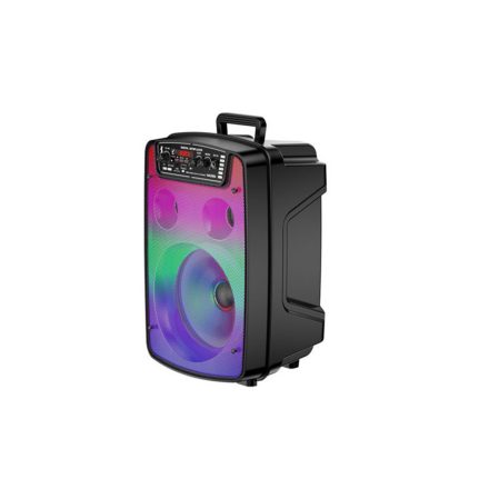 Bluetooth hangszóró vezetékes mikrofonnal távirányítóval Kakusiga KSC-688 fekete
