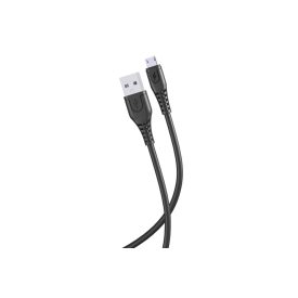   Töltő és adatkábel USB/Micro-USB csatlakozóval Jokade JA010 3A 1 méter fekete