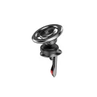 Szellőzőrácsra rögzíthető mágneses telefontartó XO C130 grafit