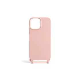   Rózsaszín TPU telefontok zsinórral iPhone 15 Pro Max 6.7 colos YooUp Cord