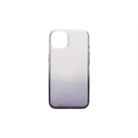 Színátmenetes csillogós TPU telefontok iPhone 15 6.1 col fekete
