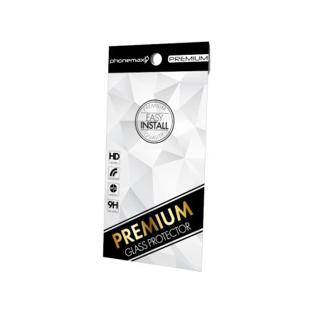 Karc és ütésálló üvegfólia átlátszó kerettel Samsung Galaxy S23 FE Phonemax Premium Quality