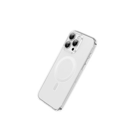 TPU átlátszó Magsafe telefontok átlátszó kerettel iPhone 15 Pro 6.1 col Hoco AS4 Primary