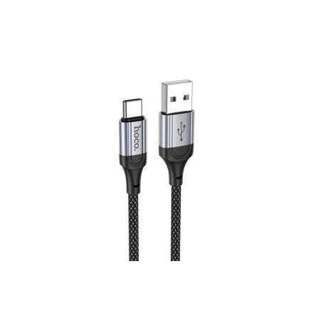 Hoco X102 Töltő és adatkábel USB/Lightning csatlakozóval 3A 1 méter fekete