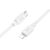 Hoco X96 Töltőkábel PD 20W 1 méter USB Type-C / Lightning Kábel fehér