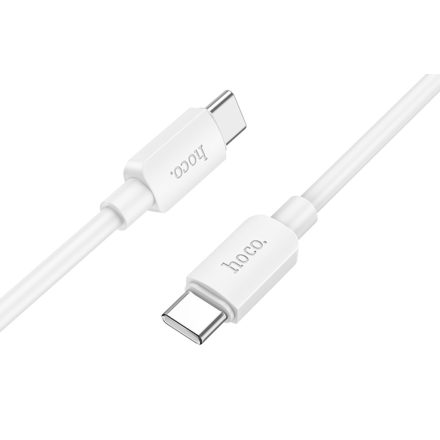Hoco X96 Töltő és adatkábel Type-C / Type-C csatlakozóval 60W 1 méter fehér