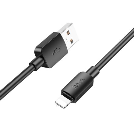 Hoco X96 Töltő és adatkábel Lightning 2.4A 1 méter fekete