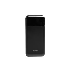 YooUp P02 PD20W + QC3.0 Power Bank 10000mAh fekete