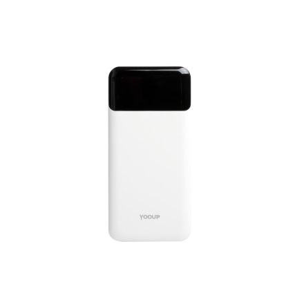YooUp P02 PD20W + QC3.0 Power Bank 10000mAh fehér
