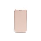 Smart Diva ívelt mágneses oldalra nyíló tok Xiaomi Redmi 12/Redmi 12 5G rose gold