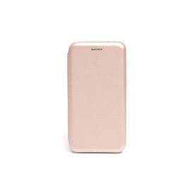   Smart Diva ívelt mágneses oldalra nyíló tok Xiaomi Redmi 12/Redmi 12 5G rose gold