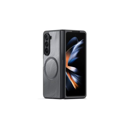 TPU telefontok mágneses töltés támogatással Samsung Galaxy Z Fold 5 Dux Ducis Aimo Mag fekete