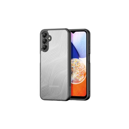 TPU telefontok mágneses töltés támogatással Samsung Galaxy A14 4G/A14 5G Dux Ducis Aimo fekete