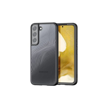 TPU telefontok mágneses töltés támogatással Samsung Galaxy S22 Dux Ducis Aimo fekete