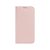 Bőrhatású oldalra nyíló mágneses telefontok ívelt sarkokkal kártyatartóval iPhone 7/8/SE2 (2020)/SE3 (2022) 4.7 colos Dux Ducis Skin Pro rose gold