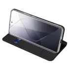 Dux Ducis Skin Pro Bőrhatású tok Samsung A14 fekete