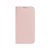 Bőrhatású oldalra nyíló mágneses telefontok ívelt sarkokkal kártyatartóval Samsung Galaxy A14 4G/A14 5G Dux Ducis Skin Pro rose gold