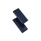 Dux Ducis Skin Pro Bőrhatású tok Samsung A34 5G sötétkék
