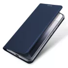 Dux Ducis Skin Pro Bőrhatású tok Samsung A34 5G sötétkék