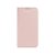 Bőrhatású oldalra nyíló mágneses telefontok ívelt sarkokkal kártyatartóval Samsung Galaxy A54 5G Dux Ducis Skin Pro rose gold