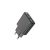 Hoco N38 Delgado PD20W+QC3.0 Dupla Hálózati Töltő (USB - Type-C) Fekete