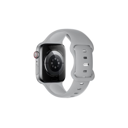 Hoco WA15 Flexible Apple Watch 42/44/45/49 mm Szilikon óraszíj szürke