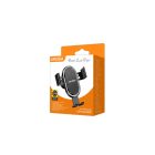 Szellőzőrácsra rögzíthető autós telefontartó Kakusiga KSC-588A fekete