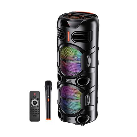 Bluetooth hangszóró távirányítóval és mikrofonnal 40W Kakusiga KK-8203 fekete