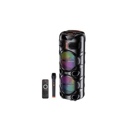 Bluetooth hangszóró távirányítóval és mikrofonnal 40W Kakusiga KK-8203 fekete