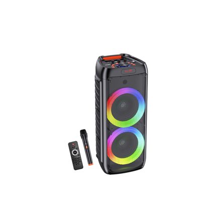 Bluetooth hangszóró távirányítóval és mikrofonnal 40W Kakusiga KK-8204 fekete