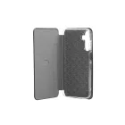 Smart Diva ívelt mágneses oldalra nyíló tok Samsung Galaxy S24 Plus fekete