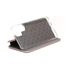 Smart Diva ívelt mágneses oldalra nyíló tok Samsung Galaxy S24 Ultra rose gold