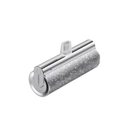 Power Bank 5000 mAh Type-C Veger PlugOn L W0573 ezüst