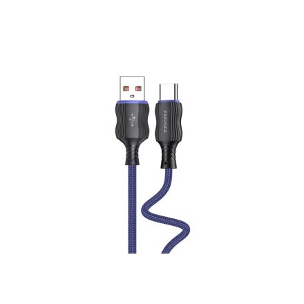 Kakusiga Ksc-996 Shanchuan USB Type-C Kábel 3A 2 Méter Kék