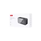 XO F41 Bluetooth Speaker És Digitális Óra Fekete