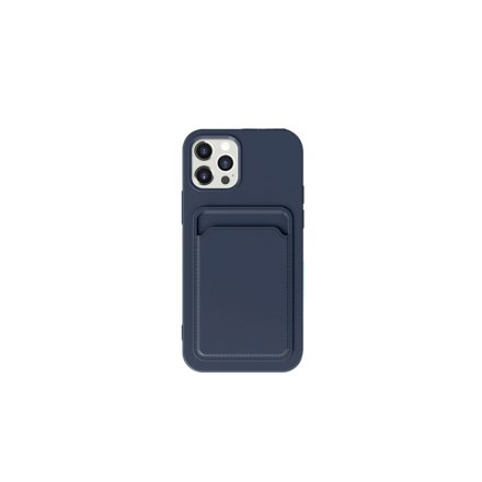 XO K28 Iphone 15 Kártyatartós TPU tok kék