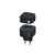 Usams CC209 Hálózati gyorstöltő PD 35W Teleszkópos lightning kábellel fekete