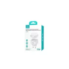 Usams CC209 Hálózati gyorstöltő PD 35W Teleszkópos lightning kábellel fehér