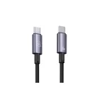 Usams SJ664 USB Type-C/Type-C kábel 2 méter 60W fekete