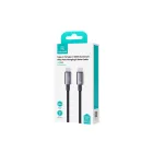 Usams SJ664 USB Type-C/Type-C kábel 2 méter 60W fekete