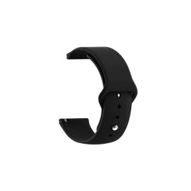 Univerzális Watch Szilikon sportszíj 22mm fekete