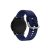 Univerzális Watch Szilikon szíj 20mm sötétkék