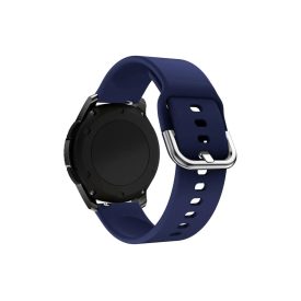 Univerzális Watch Szilikon szíj 22mm sötétkék