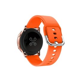 Univerzális Watch Szilikon szíj 22mm narancs