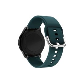 Univerzális Watch Szilikon szíj 20mm zöld