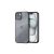 TPU+PC telefontok iPhone 15 6.1 colos Dux Ducis Aimo áttetsző hátlappal szürke kerettel