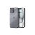 TPU+PC telefontok iPhone 15 Plus 6.7 colos Dux Ducis Aimo áttetsző hátlappal szürke kerettel