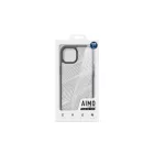 TPU+PC telefontok iPhone 15 Plus 6.7 colos Dux Ducis Aimo áttetsző hátlappal szürke kerettel