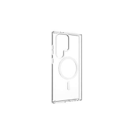 PJ Transparent Samsung Galaxy S23 Ultra S918 TPU Tok Magsafe Kompatibilis Clear